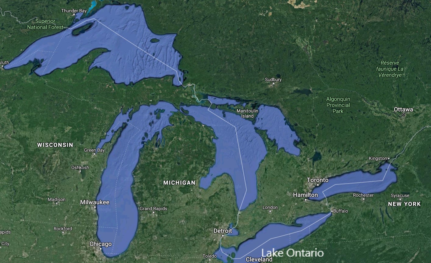 PHMSA ID's Great Lakes as an Ecological Resource in NPMS Carousel Item