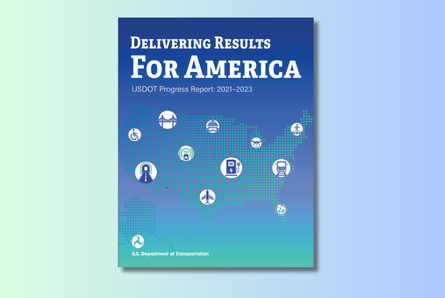Image of DOT Strategic Plan and Progress Report Cover Page