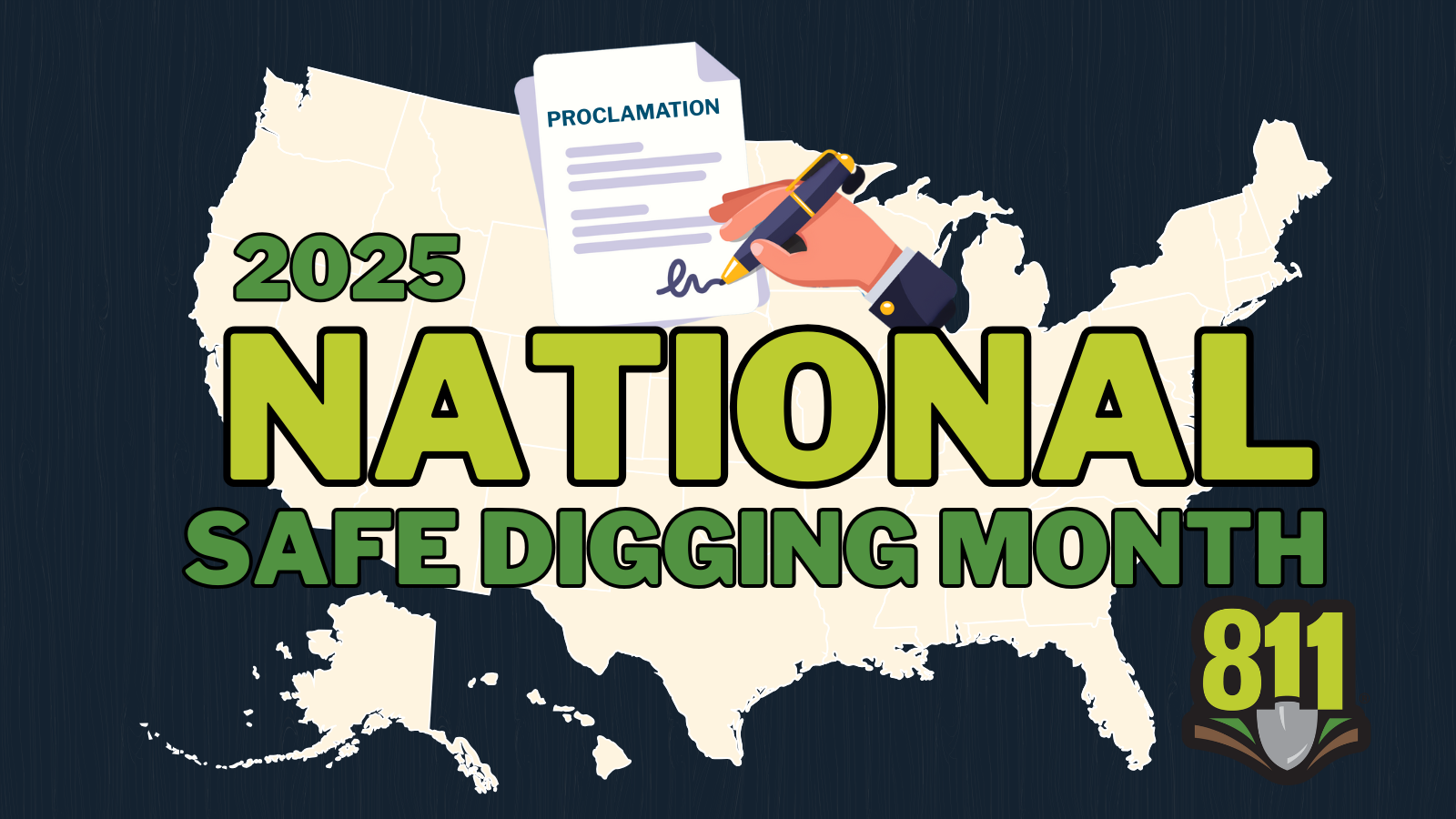 PHMSA Would Like to Thank the States for Supporting National Safe Digging Month