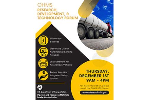 Research Development and Technology Forum - December 1, 2022